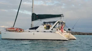 Catamaran Mojo in the Bahamas