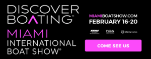 Logo for Miami International Boat show 2023