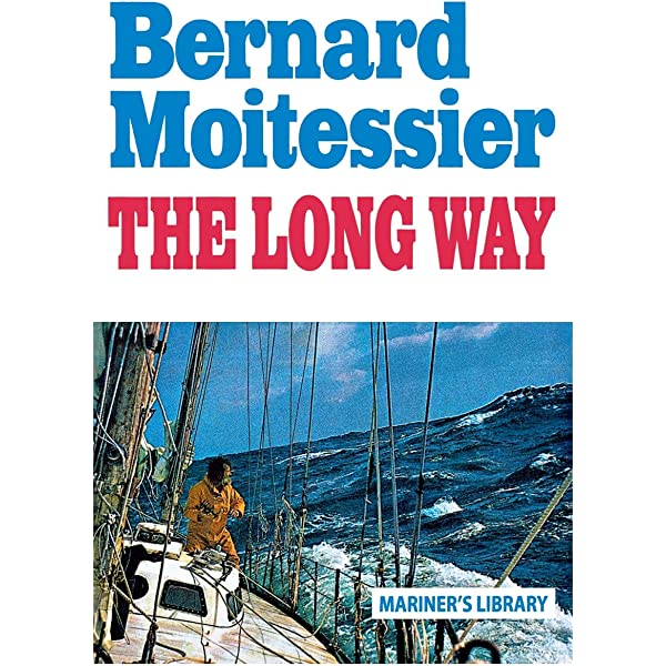 Cover page of the Long Way book from Bernard Moitessier