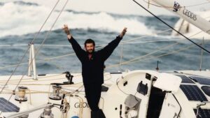 Christophe Auguin, winner of the 1996 Vendée Globe